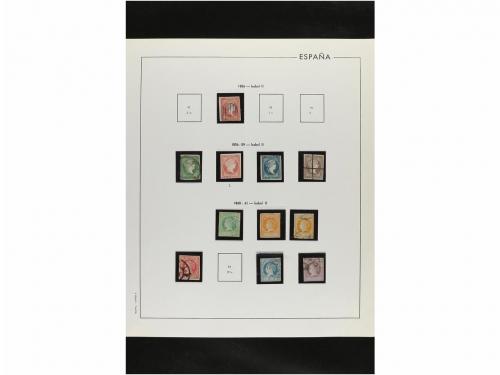 LOTES y COLECCIONES. ESPAÑA. Restos de colección de 1850 a 1