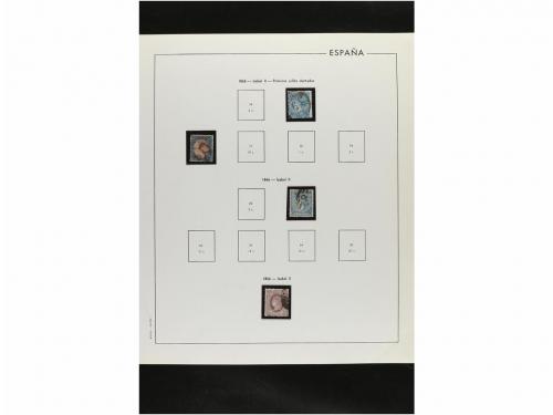 LOTES y COLECCIONES. ESPAÑA. Restos de colección de 1850 a 1