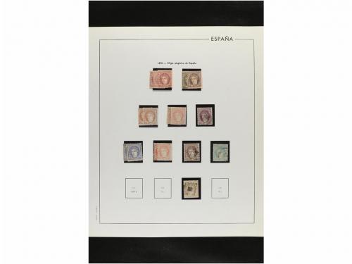 LOTES y COLECCIONES. ESPAÑA. Restos de colección de 1850 a 1