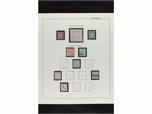 LOTES y COLECCIONES. ESPAÑA. Restos de colección de 1850 a 1