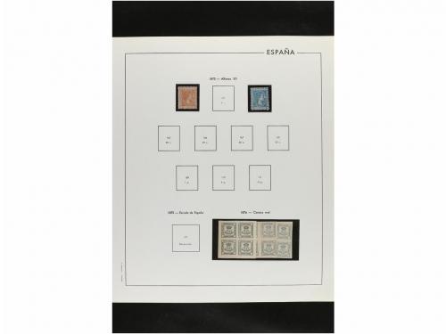 LOTES y COLECCIONES. ESPAÑA. Restos de colección de 1850 a 1