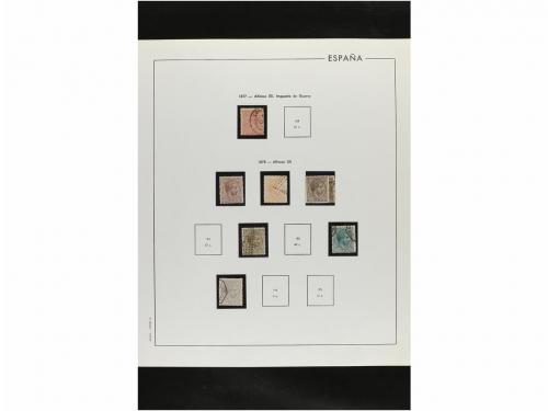 LOTES y COLECCIONES. ESPAÑA. Restos de colección de 1850 a 1