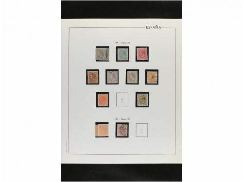 LOTES y COLECCIONES. ESPAÑA. Restos de colección de 1850 a 1