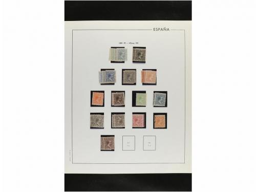 LOTES y COLECCIONES. ESPAÑA. Restos de colección de 1850 a 1