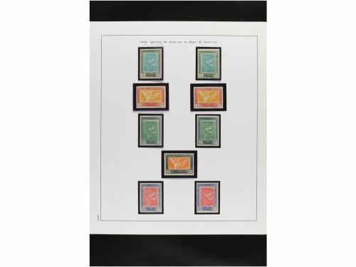 LOTES y COLECCIONES. ESPAÑA. Restos de colección de 1850 a 1