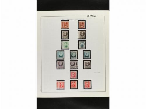 LOTES y COLECCIONES. ESPAÑA. Restos de colección de 1850 a 1