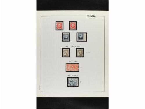 LOTES y COLECCIONES. ESPAÑA. Restos de colección de 1850 a 1