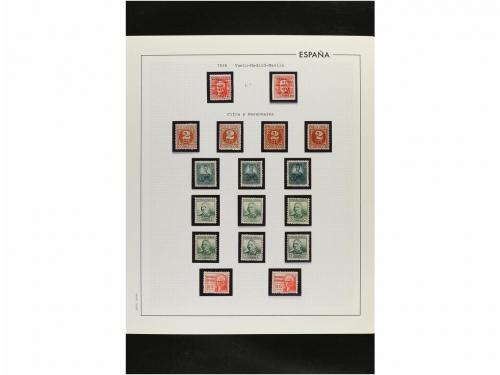 LOTES y COLECCIONES. ESPAÑA. Restos de colección de 1850 a 1