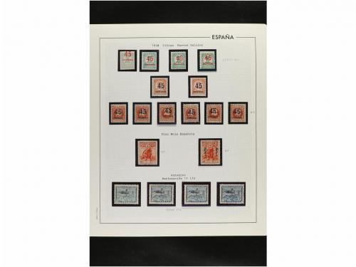 LOTES y COLECCIONES. ESPAÑA. Restos de colección de 1850 a 1