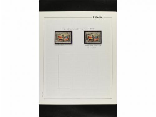 LOTES y COLECCIONES. ESPAÑA. Restos de colección de 1850 a 1