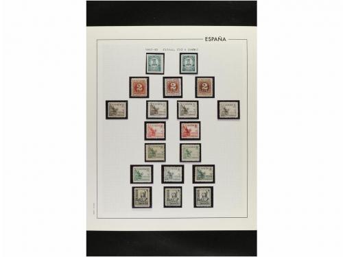 LOTES y COLECCIONES. ESPAÑA. Restos de colección de 1850 a 1