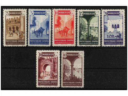 ** MARRUECOS. Ed. 234/40. SERIE COMPLETA. LUJO. Cat. 174&euro;. 