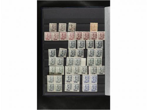 LOTES y COLECCIONES. ESPAÑA. Clasificador con sellos nuevos 