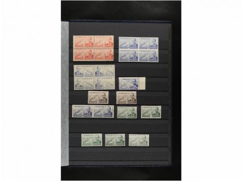 LOTES y COLECCIONES. ESPAÑA. Clasificador con sellos nuevos 