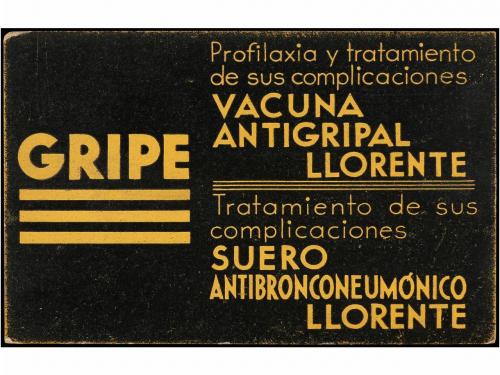 ✉ ESPAÑA ENTEROS POSTALES. Tarjeta Postal de 2 cts. oliva de