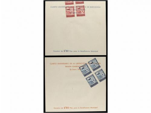 ** ESPAÑA: AYUNTAMIENTO DE BARCELONA. Ed. 47/48s. HB. sin de