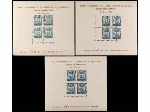 ** ESPAÑA: AYUNTAMIENTO DE BARCELONA. Ed. NE 28. 5 cts. verd