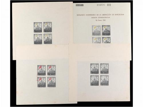 **/(*) ESPAÑA: AYUNTAMIENTO DE BARCELONA. Ed. 30. HB. 5 cts.