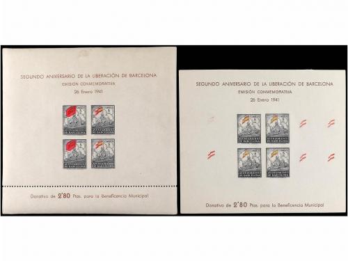 **/(*) ESPAÑA: AYUNTAMIENTO DE BARCELONA. Ed. 30. HB. 5 cts.