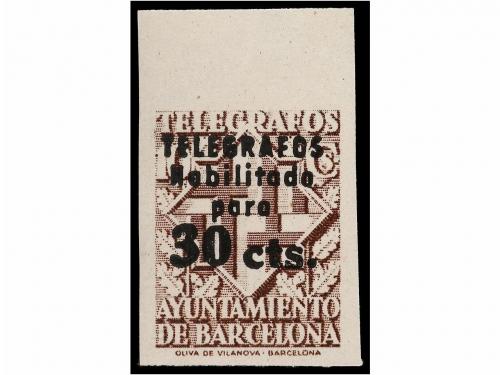 ** ESPAÑA: AYUNTAMIENTO DE BARCELONA. Ed. T 17/20s. SERIE co