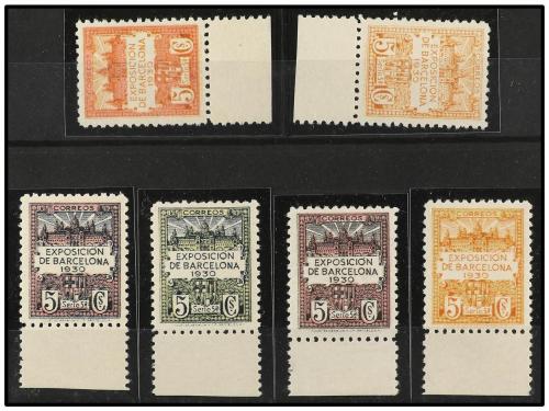 ** ESPAÑA: AYUNTAMIENTO DE BARCELONA. Ed. 5Eb, Ec, Ef, Ei, E
