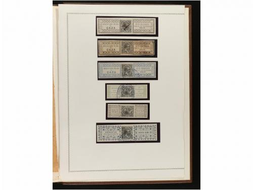 LOTES y COLECCIONES. VIÑETAS GUERRA CIVIL. Clasificador con 