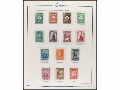 LOTES y COLECCIONES. ESPAÑA. Colección de 1850 a 1960 montad