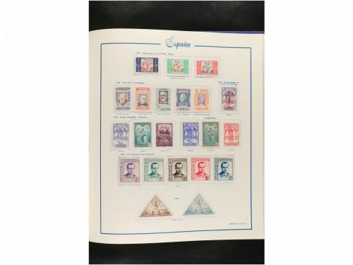 LOTES y COLECCIONES. ESPAÑA. Colección de 1850 a 1960 montad