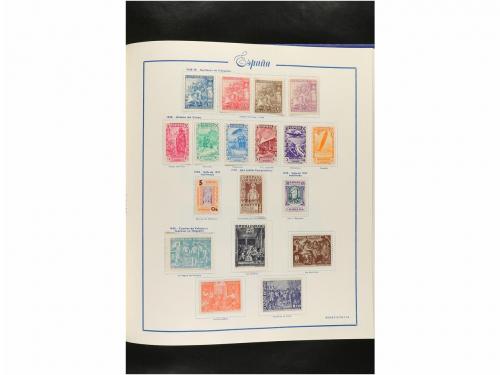 LOTES y COLECCIONES. ESPAÑA. Colección de 1850 a 1960 montad