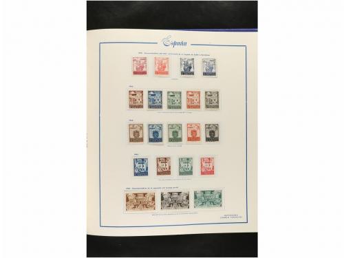 LOTES y COLECCIONES. ESPAÑA. Colección de 1850 a 1960 montad