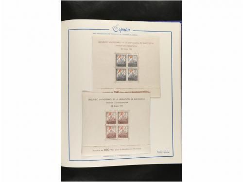 LOTES y COLECCIONES. ESPAÑA. Colección de 1850 a 1960 montad