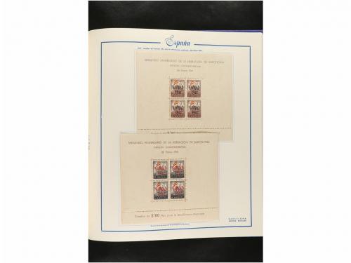 LOTES y COLECCIONES. ESPAÑA. Colección de 1850 a 1960 montad