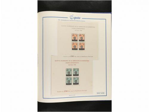 LOTES y COLECCIONES. ESPAÑA. Colección de 1850 a 1960 montad