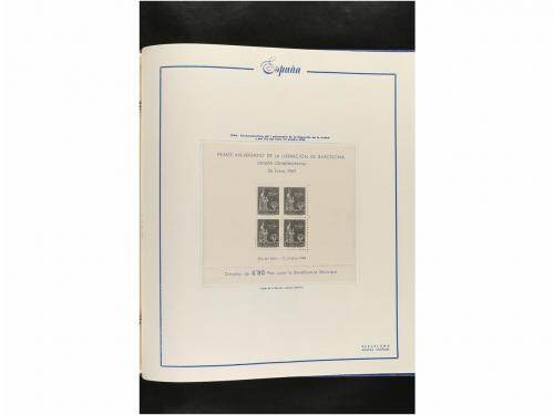 LOTES y COLECCIONES. ESPAÑA. Colección de 1850 a 1960 montad