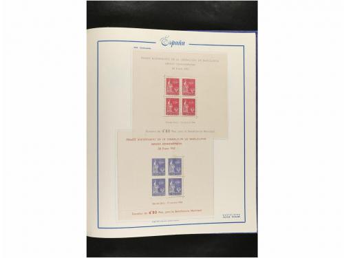 LOTES y COLECCIONES. ESPAÑA. Colección de 1850 a 1960 montad