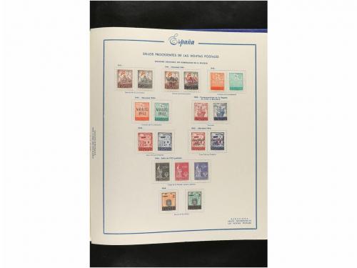 LOTES y COLECCIONES. ESPAÑA. Colección de 1850 a 1960 montad