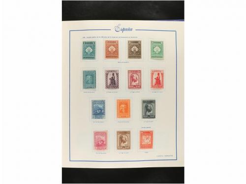 LOTES y COLECCIONES. ESPAÑA. Colección de 1850 a 1960 montad