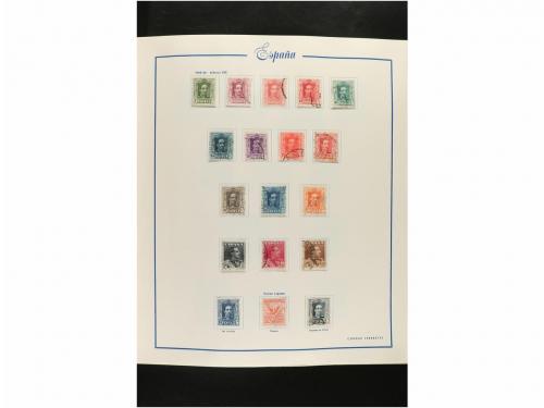 LOTES y COLECCIONES. ESPAÑA. Colección de 1850 a 1960 montad