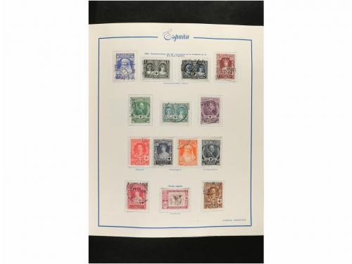 LOTES y COLECCIONES. ESPAÑA. Colección de 1850 a 1960 montad