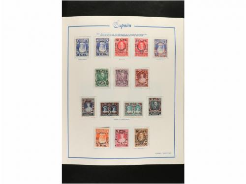 LOTES y COLECCIONES. ESPAÑA. Colección de 1850 a 1960 montad