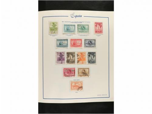 LOTES y COLECCIONES. ESPAÑA. Colección de 1850 a 1960 montad