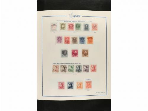 LOTES y COLECCIONES. ESPAÑA. Colección de 1850 a 1960 montad