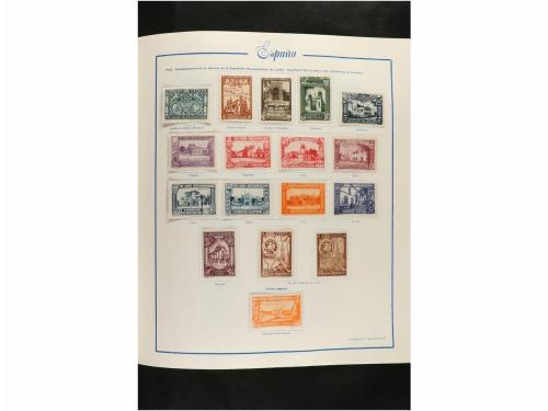 LOTES y COLECCIONES. ESPAÑA. Colección de 1850 a 1960 montad