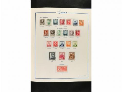 LOTES y COLECCIONES. ESPAÑA. Colección de 1850 a 1960 montad