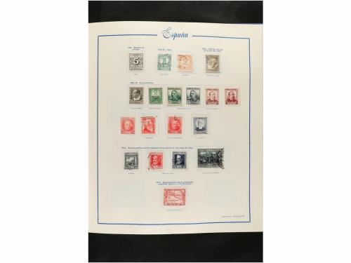 LOTES y COLECCIONES. ESPAÑA. Colección de 1850 a 1960 montad