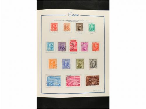 LOTES y COLECCIONES. ESPAÑA. Colección de 1850 a 1960 montad