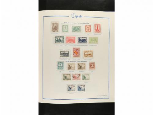 LOTES y COLECCIONES. ESPAÑA. Colección de 1850 a 1960 montad