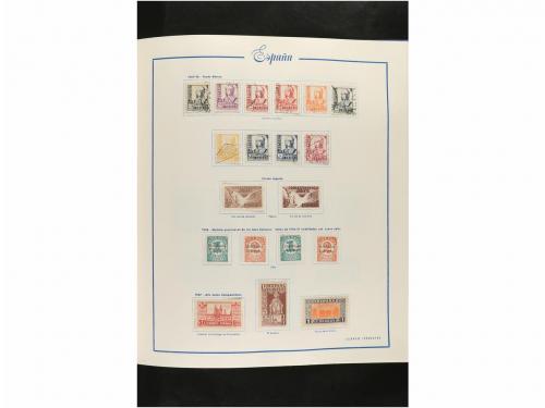 LOTES y COLECCIONES. ESPAÑA. Colección de 1850 a 1960 montad