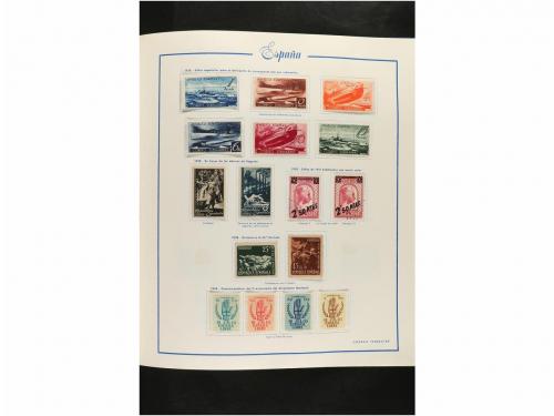 LOTES y COLECCIONES. ESPAÑA. Colección de 1850 a 1960 montad