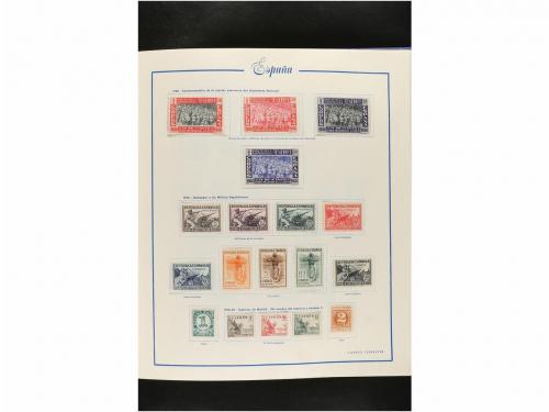 LOTES y COLECCIONES. ESPAÑA. Colección de 1850 a 1960 montad